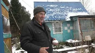 Дачные дела Первый снег