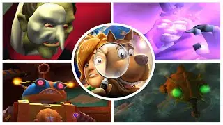 Scooby-Doo! First Frights - ALL BOSSES + Ending - 1080p 60fps