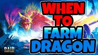 When to Farm Dragon in Raid Shadow Legends | Best Time to Farm Dragons Lair in Raid