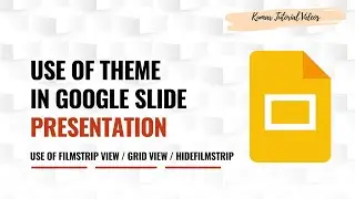 How to use default google slides theme in your presentation