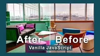 Before After Responsive Slider Using Custom JavaScript