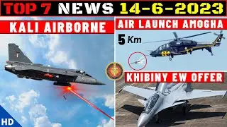 Indian Defence Updates : KALI Airborne Weapon,Khibiny EW Offer,Air Launch Amogha-3,3 Refueller Navy