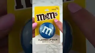 M&M's Candy Lip Balm Satisfying Video ASMR! 