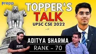 Conversation with UPSC Topper | Aditya Sharma | AIR 70 | UPSC CSE 2022 | 