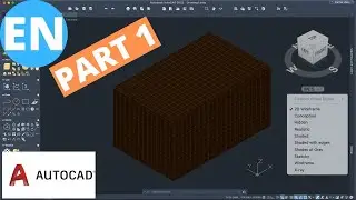 Learn AutoCAD 3D in 30 MINUTES! | Interface | Part 1