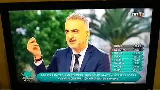 TRT iftar öncesi programda "Sıfır Atık" konuşuldu.