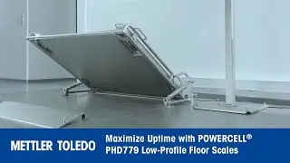 Maximize Uptime with POWERCELL® Technology - PHD779 Floor Scale - METTLER TOLEDO Industrial