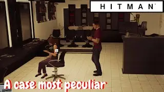 Hitman A case most peculiar | Wake up the detective | Disguise yourself as the Detective