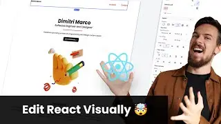 This IDE Let's you Build React Projects Visually!