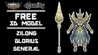 Unity 3D - FREE UNITY ASSETS (ZILONG GLORIOUS GENERAL)