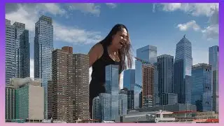 Giantess Winona obliterates a major city [女巨人]