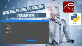 Project overview - Node Red, Python and I2C sensors
