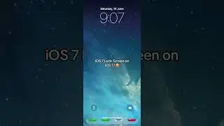 iOS Lock Screen on iOS 17