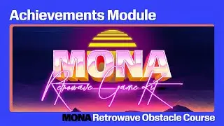 Retrowave Obstacle Course | Achievements Module