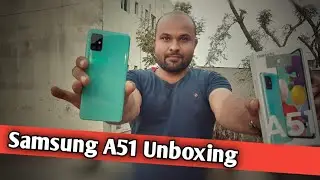 Samsung A51 Unboxing & First Impression, awesome Infinity O Display