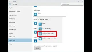 How To Set The Default Media Player In Windows 11