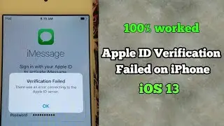 How to Fix Error Connecting Apple ID: Verification Failed Connecting to the Apple ID Server iOS 14.7