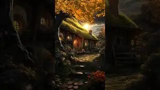 Autumn in Hobbiton 🍁🌾 #shorts #asmr