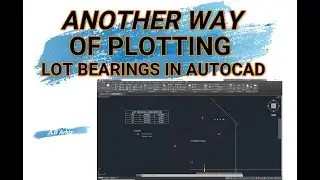 ANOTHER WAY OF PLOTTING LOT BEARINGS