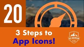 3 Steps to App Icons with FREE Tools! - Part 20 - Itinerary App (iOS, Xcode 10)