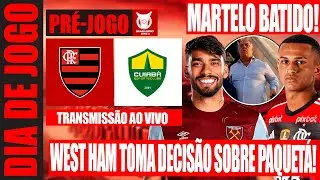 WEST HAM TOMA DECISÃO SOBRE LUCAS PAQUETÁ! PROPOSTA REJEITADA POR WESLEY! PRÉ JOGO FLAMENGO X CUIABÁ