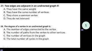 Multiple Choice Questions on Graph basics and their types أسئلة اختيار من متعدد حول أساسيات الرسم ال