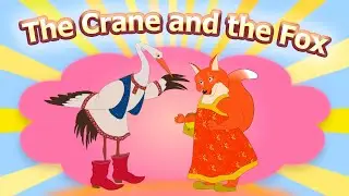 Ukrainian folk in English - The Crane and the Fox / Fox & Crane Cartoon