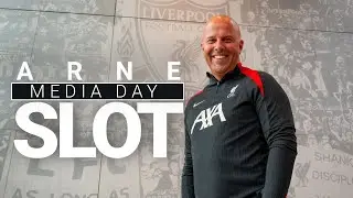 Arne Slot: Behind The Scenes From Media Day | Liverpool FC