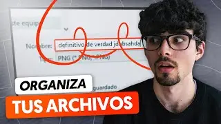 ORGANIZA los ARCHIVOS y CARPETAS de tu ORDENADOR💻  [RÁPIDO y FÁCIL]