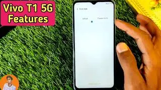 How To Change Font Style in Vivo T1 5G , Vivo T1 5G Font Change Setting