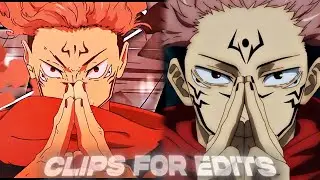 Sukuna Clips for Editing (Jujutsu Kaisen Seasons 1 & 2)