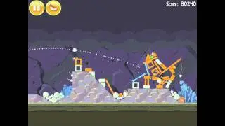 Angry Birds 17-3 Mine & Dine 3 Star Walkthrough