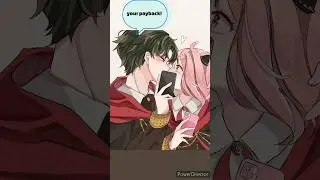 Damian's revenge kiss  #shorts #spyxfamily