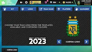 How To Import Argentina Logo And Kits In Dream League Soccer 2023