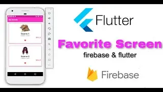 Favorite Post & Display It On Favorite Screen With Firebase Using (Dart & Flutter) | Store App