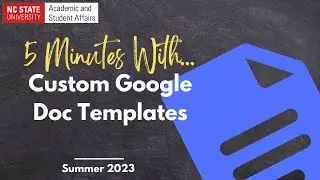 Custom Template Layouts in Google Docs