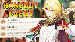 Kaveh Hangout Event All Endings + Achievements Easy Guide!