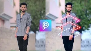 PicsArt Neon Glowing Effect | Picsart Photo Editing