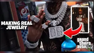 Making Real Jewelry Set In GTA 5 RP (FiveM) | Blender 3D Modeling