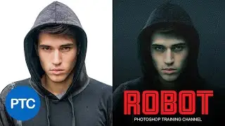 Photo Manipulation Tutorial: Mr. Robot Poster in Photoshop - Color Grading and Textures