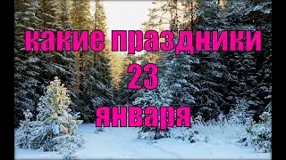 какой сегодня праздник? \ 23 января \ праздник каждый день \ праздник к нам приходит \ есть повод