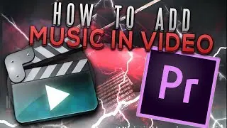 How to Add Background Music To Video In Premiere Pro CC 2019