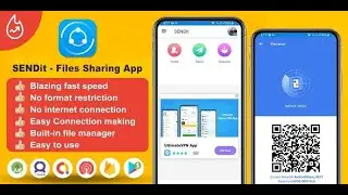 File Sharing App Android Studio | Shareit Clone Free Source Code | Android App Source Code | Shareit