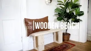 DIY Simple Wooden Bench