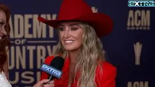 ACM Awards: Lainey Wilson REACTS to Winning Entertainer of the Year! (Exclusive)