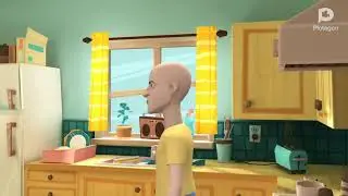 Caillou Tells on Rosie/Rosie Grounded