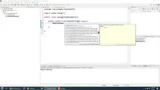 How to Create Java Hello World Examples in Eclipse