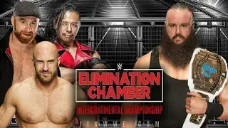WWE ELIMINATION CHAMBER 2020 CONFIRM MATCH CARD