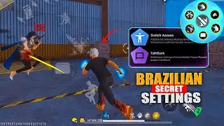 Brazilian 🇧🇷 Secret Settings Reveal🎯 HEADSHOT ना लगने का कारन⚙️ 2GB-3GB-4GB || FREE FIRE