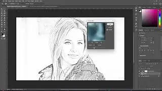 Photoshop 2023 : How to Change a Photo into a Pencil Drawing
